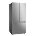 thumbnail image 2 of Midea Bottom Freezer French Door Refrigerator, Silver, 2 of 4