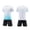 White, variant on Fnooota Boys Athletic Outfit Sets Size 14-16, Short Sleeve 2 Piece Basketball Summer Activewear Clothing Sets Light Blue Size 14-16