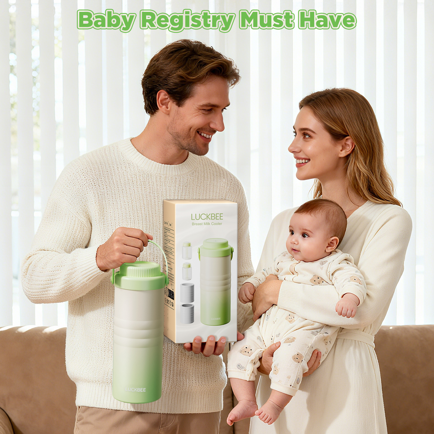 Flooyes Breast Milk Cooler Green