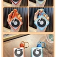thumbnail image 4 of Creative record player keychain creative fun gift portable music box phonograph pendant, 4 of 6