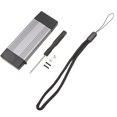 thumbnail image 2 of M.2 NVMe SSD Enclosure, 2TB Capacity Slim Portable USB3.2 Type C Connector PCIe SSD Enclosure  for PC, 2 of 7