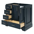 thumbnail image 6 of Ariel Stafford 36 Inch Single Sink Base Cabinet Right Offset In Midnight Blue, 6 of 8
