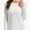 White, variant on Womens Long Sleeve Round Neck Shirts Casual Basic Tops Tee Shirts Fall Winter Tops