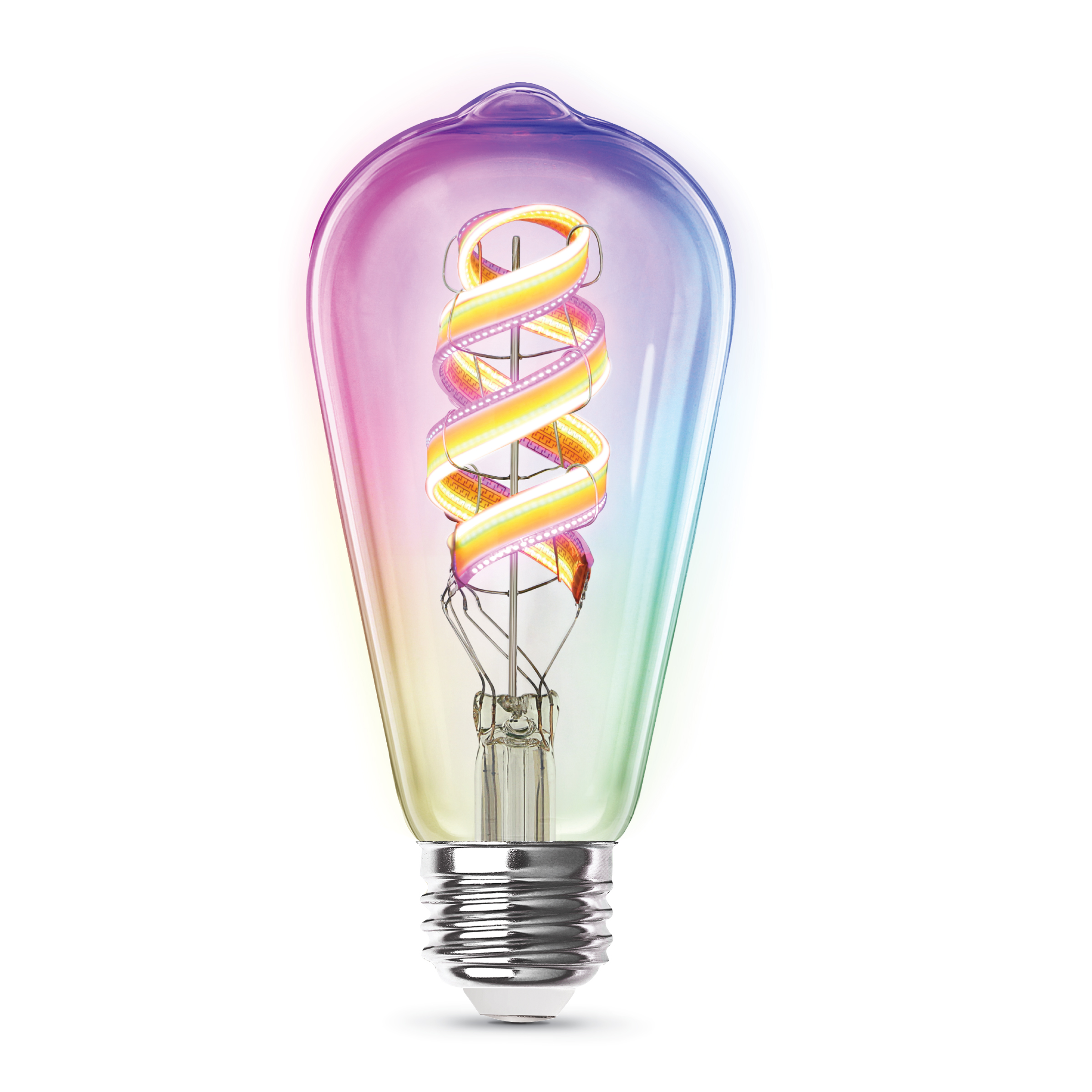 Feit Electric Smart Dimmable ST21 LED Bulb, Multicolor photo 2