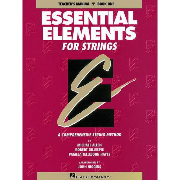 Essential Elements for Strings - Book 1 (Original Series): Teacher Manual (Paperback)