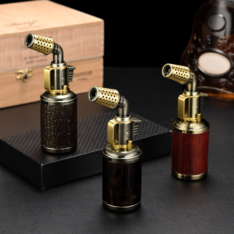 Direct Cigar Lighter Spray Gun Portable Gift Box Gift High Temperature Inflatable
