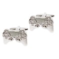 thumbnail image 4 of MERIGLARE Unique Men Multicolor Hand Shank Cufflinks Business Shirt Cufflinks, 4 of 7