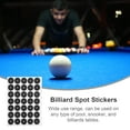 WSTEER 1 Sheet of Replaceable Pool Table Dots Portable Pool Table