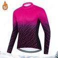 thumbnail image 3 of Maillot de ciclismo térmico de invierno para hombre, ropa de ciclismo de manga larga, pantalones cálidos para bicicleta de carretera, a prueba de golpes, ropa para bicicleta de montaña, 3 of 5
