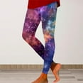 thumbnail image 2 of Womens Soft Yoga Pants Galaxy Costume Colorful Fancy Costume Glitter 3D Printing Costume for Leggings for Women Running Gym and Workout, 2 of 4