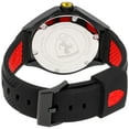 thumbnail image 3 of Ferrari Men's 0830079 Race Day Black Dial Black & Red Silicone Strap Watch, 3 of 3