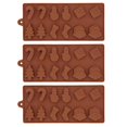 thumbnail image 1 of Agiferg Moule en Silicone à Trous pour Chocolat Gâteau Gelée Pouding Savon Forme Ronde, 1 of 7