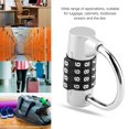 thumbnail image 3 of LYUMO 4 Dial Digit Code Combination Padlock Travel Suitcase Gym Locker Security Password Lock,Password Lock, Door Password Lock, 3 of 8