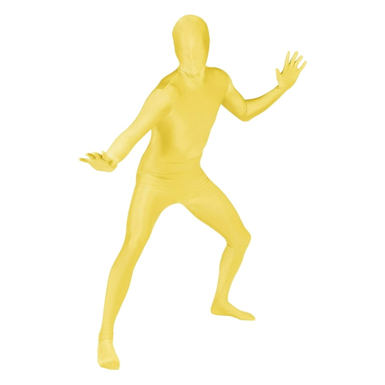 RSRZRCJ Unisex Adult Full Bodysuit Spandex Stretch Costume Invisible  Bodysuit Man Zentai Unitard Disappearing Body Suit