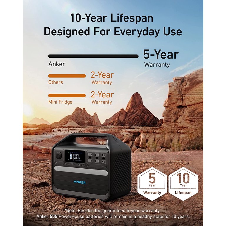 Anker 555 1024Wh （定価¥149,900） Anker 555 Solar Generator, 1024Wh Powerhouse for Outdoor