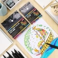 thumbnail image 6 of Dopebox 12 Colors Paint Permanent Pen Artist Colored Marker Set Colorful Pens Bulk Fancy Pens for Women, Womens Office Supplies (A), 6 of 8