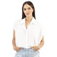 thumbnail image 1 of Crop top camisero de lino AMAD Casual para mujer Talla M, 1 of 5