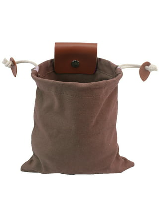 Women's Leather Belt Bag Bushcraft Leather Bag Falconry Bag Historical Belt  Bag Medieval Bag Viking Cosplay Bag Medieval Belt Pouch