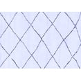 thumbnail image 1 of Ahgly Company Machine Washable Indoor Rectangle Solid Blue Modern Area Rugs, 7' x 10', 1 of 4