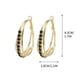 thumbnail image 2 of Pendientes de aro con circonitas delicadas para mujer y niña, joyería de moda, regalo de San Valentín para mujer, pendientes., 2 of 4