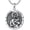 U-St Gerard, variant on St Michael Necklace for Men 925 Sterling Silver Round Saint Archangel Michael Medal Medallion Protection Jewelry