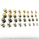 thumbnail image 1 of Clavo de pezón de cobre puro, cabeza de monje, tornillo de cinturón, accesorios de hardware para equipaje, decoración de bolsos, clavo, 1 of 1
