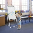 thumbnail image 3 of Miumaeov Stand White Board Double-Sided Magnetic Portable Dry Erase Board with Stand Height&Angle Adjustable Portable Flip Chart Easel Stand, 3 of 13