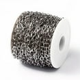 thumbnail image 2 of U8MO 10m/Roll 304 Stainless Steel Unwelded Cable Chains Necklace Jewelry Making 7x4mm-Stainless Steel Color, 2 of 2