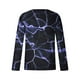 thumbnail image 5 of Blusas y camisas de manga larga con cuello redondo. Nueva camiseta casual de manga larga para hombre. Camiseta deportiva con estampado navideño. Blusas y camisas de manga larga con cuello redondo. Blu, 5 of 5