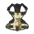thumbnail image 4 of Picia Monkeys and Pinealpples No-Pull Dog Harness Reflective Front Clip Vest with Handle,Step-in Air Dog Harness,Adjustable 2 Metal Rings 4 Buckles,Easy to Put on & Take Off X-Large, 4 of 9