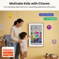 thumbnail image 6 of Apolosign 21.5-inch Smart Digital Calendar & Home Hub - Dual-Mode Family Wall Planner, One-Touch Privacy Photo Shield, Auto-Sync Google/iCloud, Meal & Chore Tracker, Message Board,Brown, 6 of 19