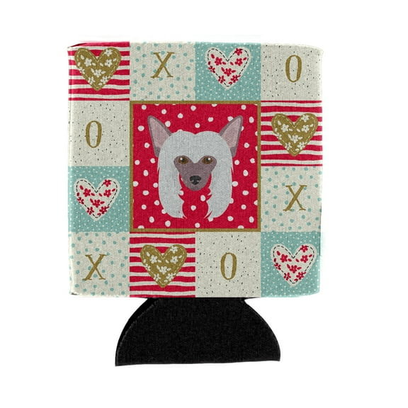 Carolines Treasures CK5191CC Chinese Crested Love Can or Bottle Hugger Can Hugger multicolor