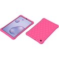 thumbnail image 4 of Epicgadget Case for Samsung Galaxy Tab A 8.4 SM-T307/T307U (2020), Soft Lightweight Diamond Grid Slim Protective Silicone Cover Case (Pink), 4 of 5