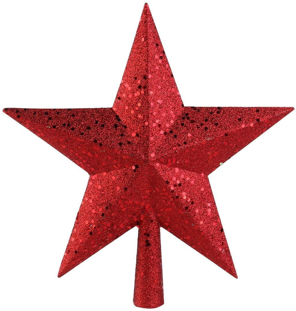 Star Tree Topper, Battery Powered Christmas Star Treetop Decorative