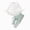 H226-Light Green, variant on TOWED22 Toddler Baby Girl Clothes Outfit Long Sleeve Ruffle T Shirt Top Bell Bottom Pants Two Piece Fall Winter Outfits,Light Purple,3-6 M