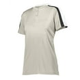 thumbnail image 2 of Augusta Sportswear - Women's Power Plus 2.0 - Color - Dark Green/ White/ Silver Grey - Size - S, 2 of 3