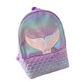 thumbnail image 1 of Fortune Girl Bling Mermaid Backpack Teenage Shiny Multipurpose Print School Bag, 1 of 7