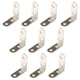 thumbnail image 5 of Paquete de 10 soportes de esquina, soportes en L, soportes angulares, soporte angular de acero inoxidable 40x40x16mm, 5 of 5