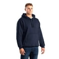 thumbnail image 6 of Men's Zippered Pocket Hooded Pullover Sweatshirt, 6 of 10