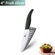 thumbnail image 1 of Juego de cuchillos de cerámica Cuchillos de cocina 3 4 5 6 pulgadas Cuchillo de chef + pelador con soporte Hoja de zirconia blanca Mango multicolor Tan Jianjun unisex, 1 of 2