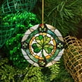 thumbnail image 4 of Seyotauo Shamrock Ornament, Irish Blessing Christmas Decor, Celtic Green Clover Decoration, St. Patrick’s Day Ornament, Faith and Heritage Home Décor, Four-Leaf Clover Christmas Decor, 4 of 5