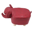 thumbnail image 1 of Small Ottoman Footstool, Decorative Animal Footrest With Anti Slip Silent Stickers Floor Foot Stool For Living Room Bedroom Wedding, 1 of 8