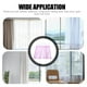 thumbnail image 5 of Transparent Tulle Window Sheer Window Screen Rod Pocket Voile cortinas con patrón de mimbre para la sala de estar del dormitorio 100x200cm (púrpura), 5 of 6
