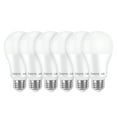 thumbnail image 1 of Lepro LED Light Bulbs, 100W Equivalent, 14W 1500lm 2700K Warm White LED Bulb, Non-dimmable Light Bulb, A19 E26 Standard Base, 10000 Hour Lifetime, 6 Packs, 1 of 7