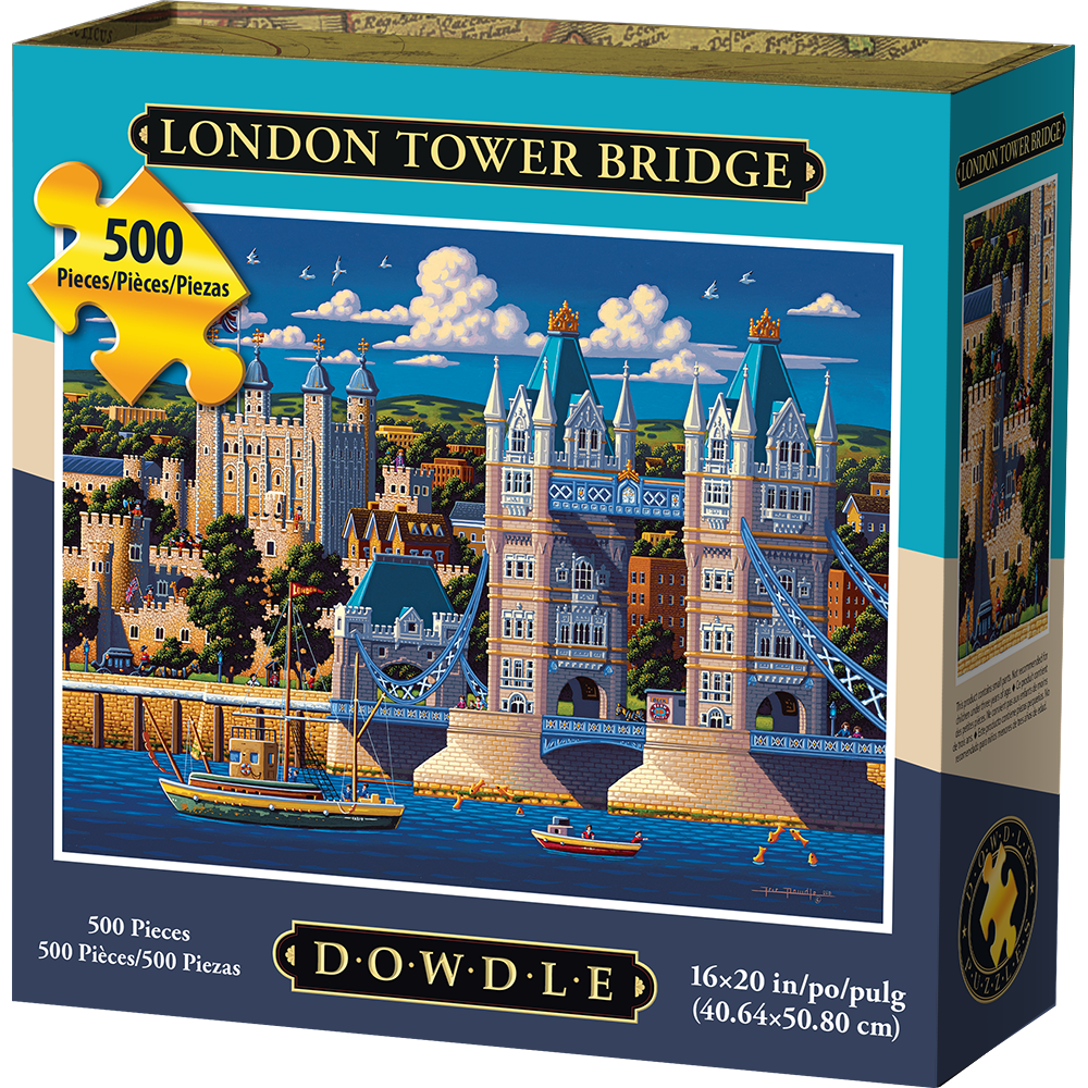 Dowdle Jigsaw Puzzle London Tower Bridge 500 Piece