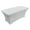White, variant on Tablecloth Table Cover Spandex 6 Ft Black Rectangular for Banquet Wedding Party