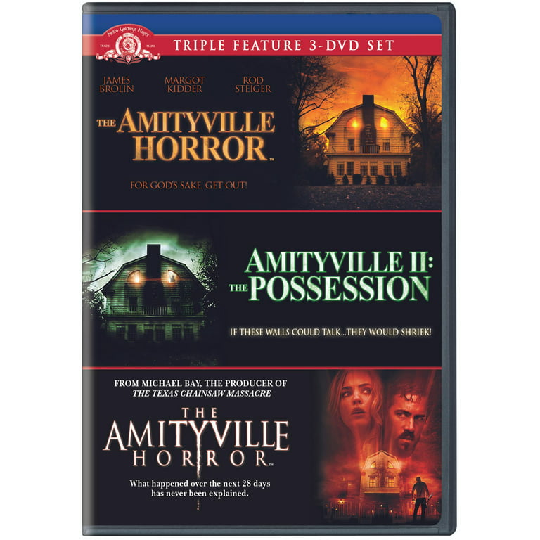 camioneta secundario psicología The Amityville Horror Triple Feature (DVD) - Walmart.com
