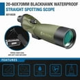 thumbnail image 4 of Barska 20-60 x 70mm WP Blackhawk Straight Spotting Scope, 4 of 4