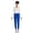 Electric Blue, variant on Scrubstar Women's Premium Performance Stretch Drawstring Jogger Cargo Scrub Pant