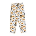 thumbnail image 4 of Daiia Dog Faces Women's Sleep Pant with Pockets and Drawstring,Pajama Pants-X-Large, 4 of 9